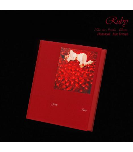 album JENNIE (BLACKPINK) - RUBY red
